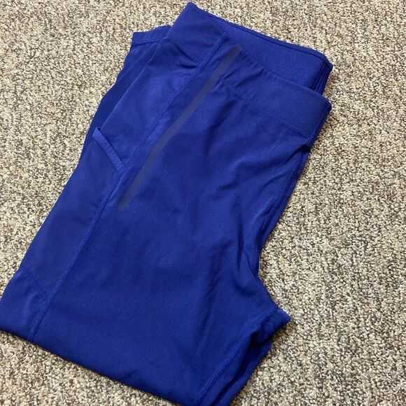 Sport Illustrated Purple Blue Leggings with Pockets Size XL - Picture 11 of 12